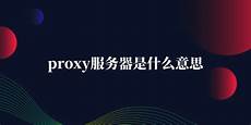 日本proxy服务器